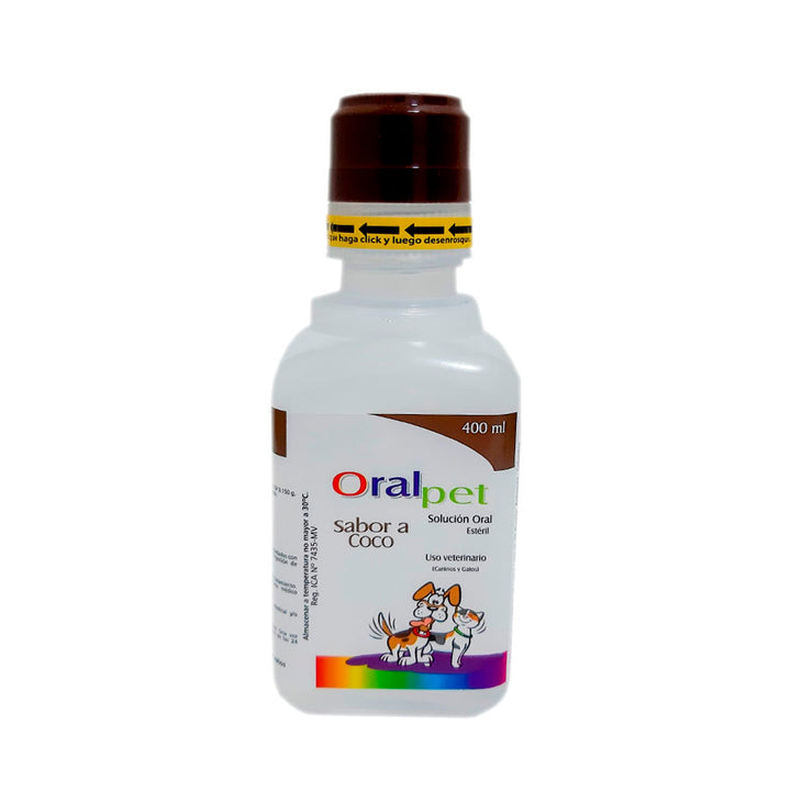 Oral Pet Coco 400ml|Medicamentos perros y gatos|Anipet Colombia