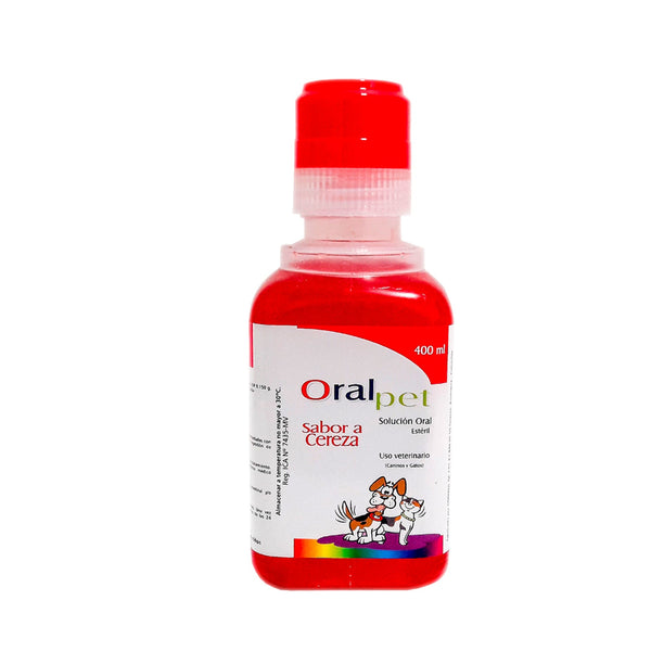 Oral Pet Cereza 400ml|Medicamentos perros y gatos|Anipet Colombia