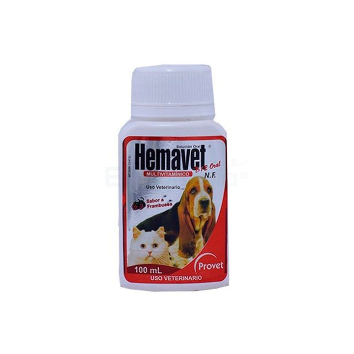 Suplemento Mixto Hemavet B 12 Oral De 100 Ml|Medicamentos perros y gatos|Anipet Colombia
