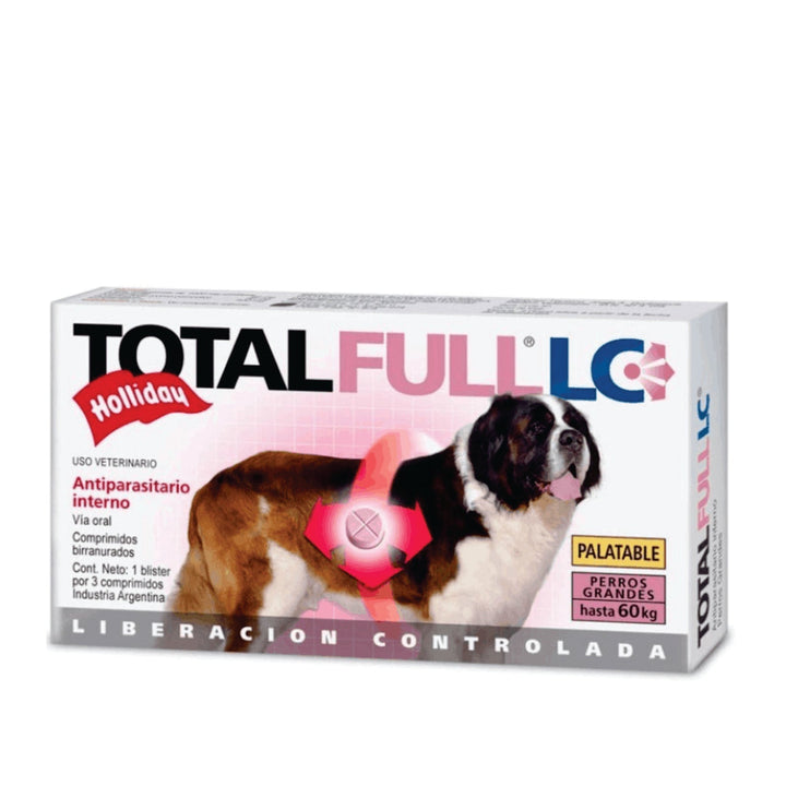 Antiparasitario Perro Grande total Flc 3 Comprimidos|Medicamentos perros y gatos|Anipet Colombia