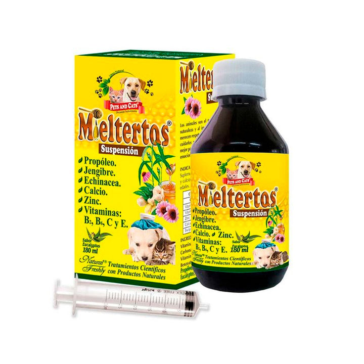 Antitusivo Mixto Mieltertos 180ml|Medicamentos perros y gatos|Anipet Colombia