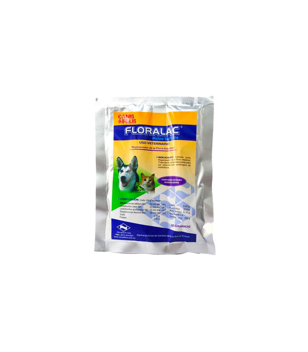 Floralac Sobre X 10 Gr | Medicamentos Perros y Gatos | Anipet Colombia