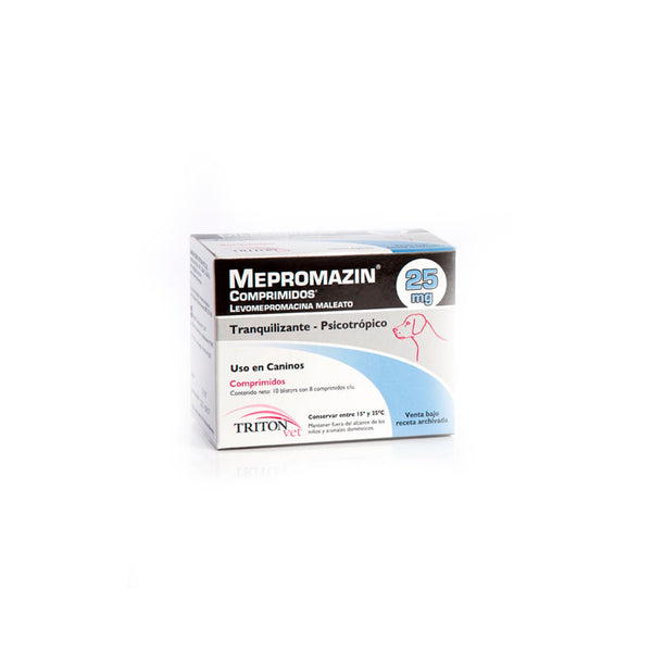 Mepromazin Tranquilizante Para Perro 25 mg |Medicamentos perros y gatos|Anipet Colombia