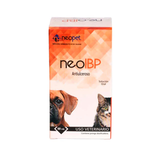 Antiulceroso neoIBP Para Perro y Gato 60mL |Medicamentos perros y gatos|Anipet Colombia