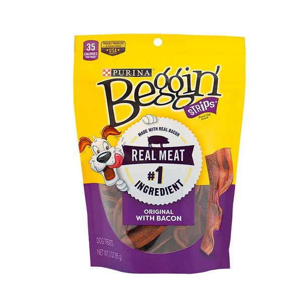 Beggin strips bacon 85gr | Snacks | Anipet Colombia