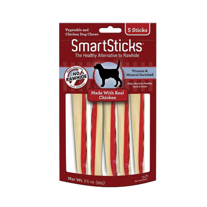 Snack Para Perro Smartsticks Ckicken 5 Palitos - 92gr | Snacks Perros | Anipet Colombia