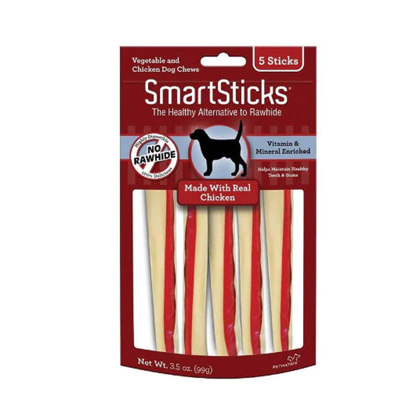 Smartsticks ckicken 5 palitos 92gr | Snacks | Anipet Colombia