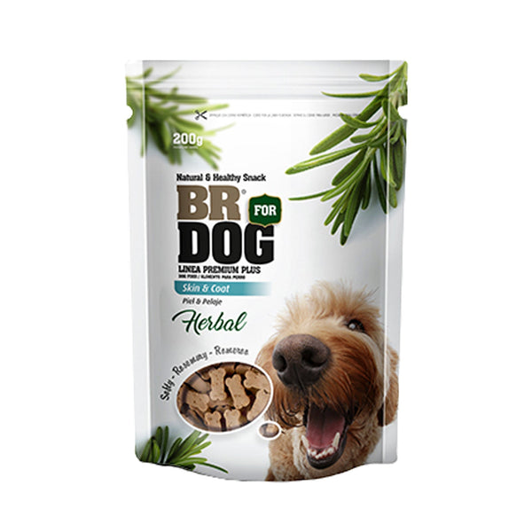 Galletas Para Perro Herbal Skin Y Coat Br For Dog 200gr | Snacks Perros | Anipet Colombia