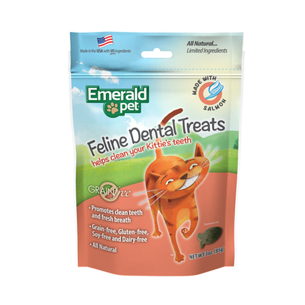 Dental Salmon Esmerald Pet Cat Snack | Snacks Gatos | Anipet Colombia