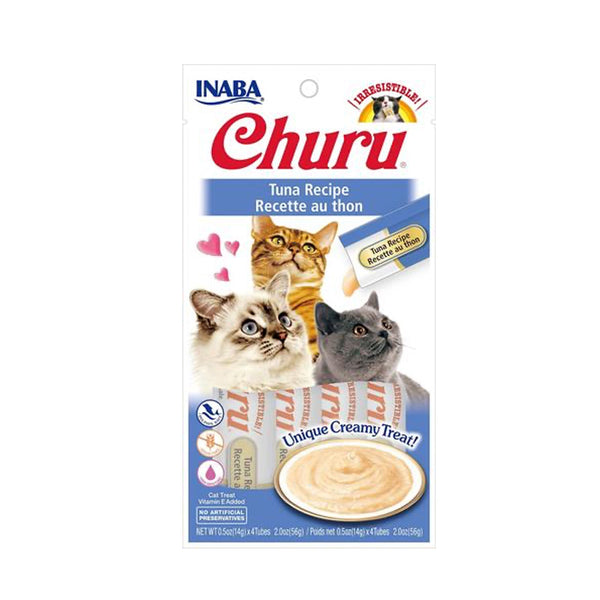 Snack Churu Tuna Inaba Cat Atun - Usa 601 | Snacks Gatos | Anipet Colombia