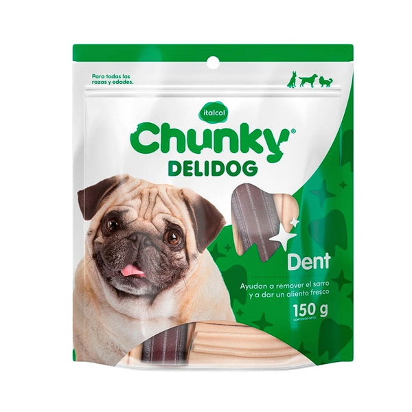 Chunky Delidog Dent 150gr | Snacks | Anipet Colombia