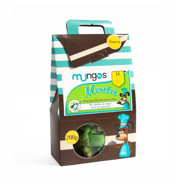 Galletas Mungos Menta 200 grs | Snacks Perros | Anipet Colombia