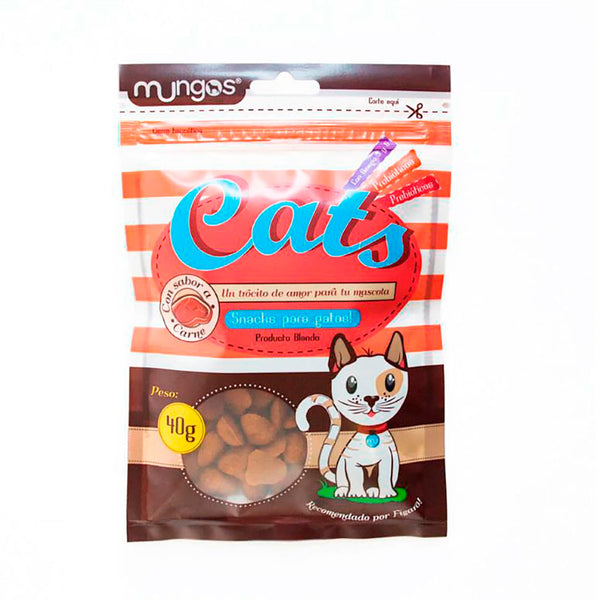 Snack MungosCats Salmon 40gr | Snacks | Anipet Colombia