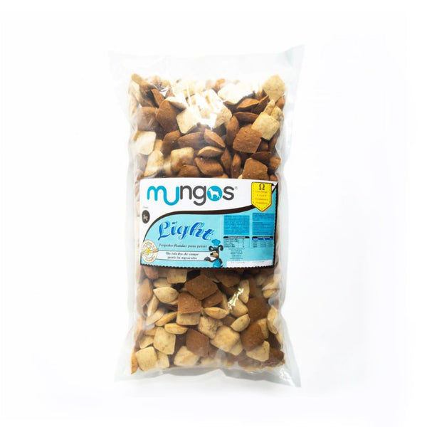 Galletas Mungos Light Sabor A Vainilla 1kg | Snacks Perros | Anipet Colombia