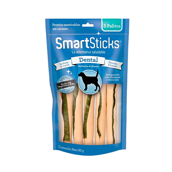 Snack Para Perro Smartsticks Dental 5 Palitos 92 Grs | Snacks Perros | Anipet Colombia