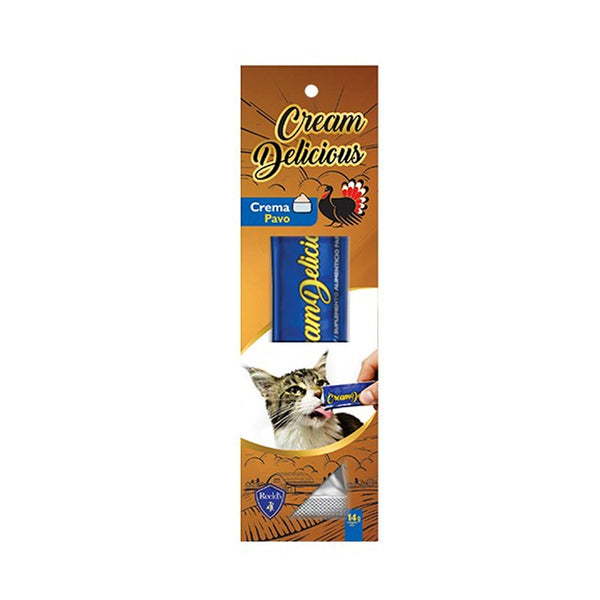 Snack Cream Delicious Pavo 14gr | Snacks | Anipet Colombia