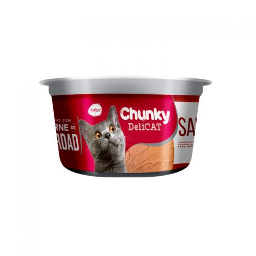 Alimento Húmedo Para Gato Chunky Delicat Salmon