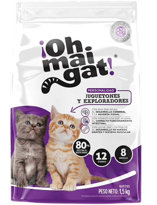 Alimento Para Gato Ohmaigat Juguetones